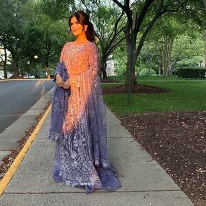 Lehnga maxi  - lilac